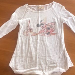 Disney Mickey sheer top